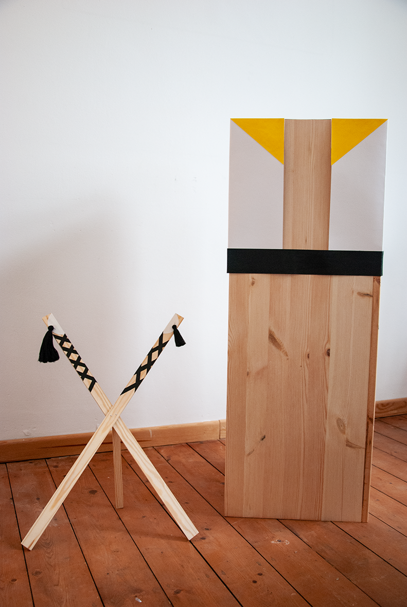 The picture is showing the artwork The toll by the artist Sandra Miriam Ehlen